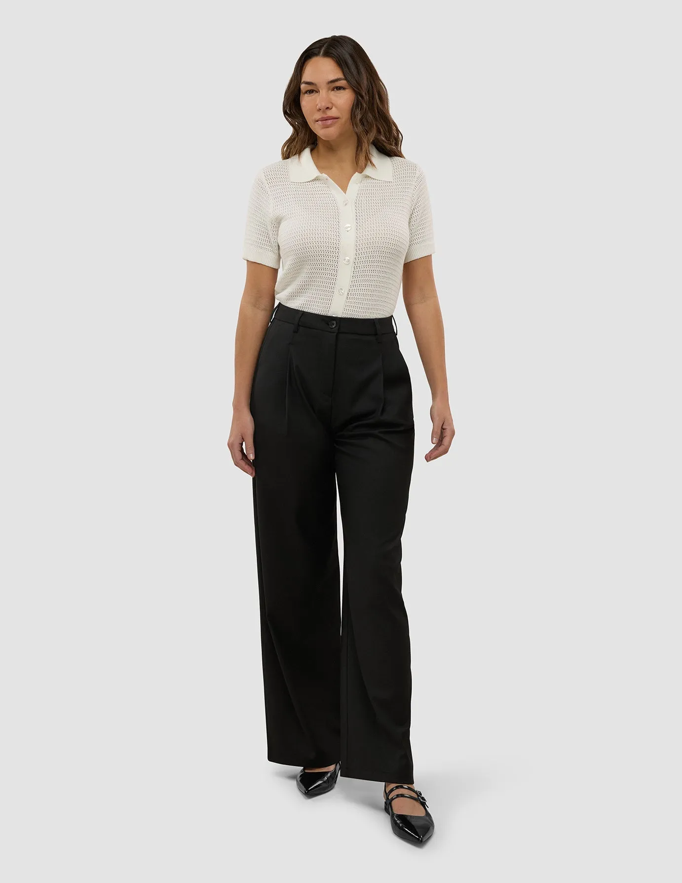 Women's Skye Pants Wide Black