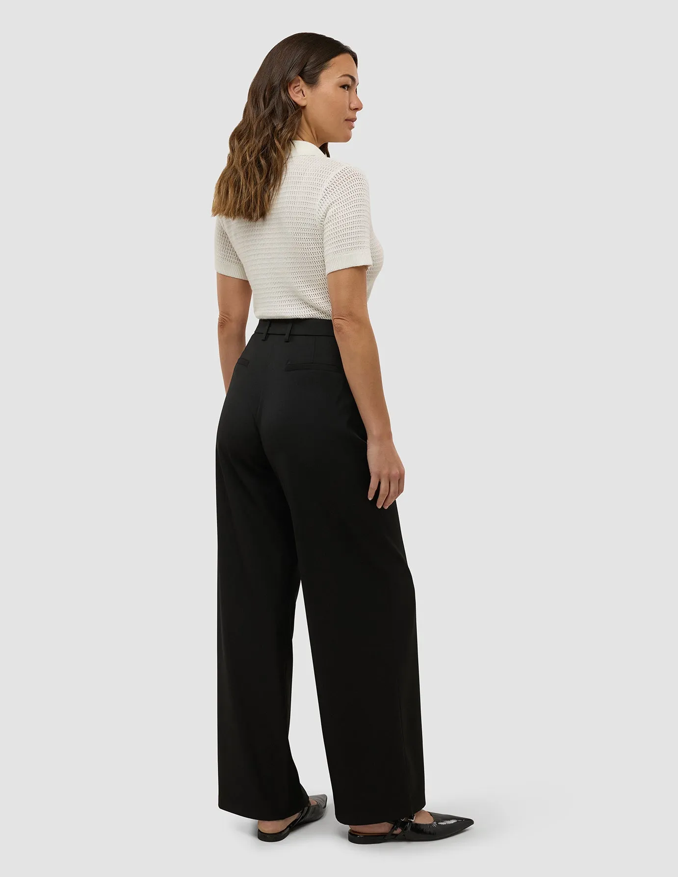 Women's Skye Pants Wide Black