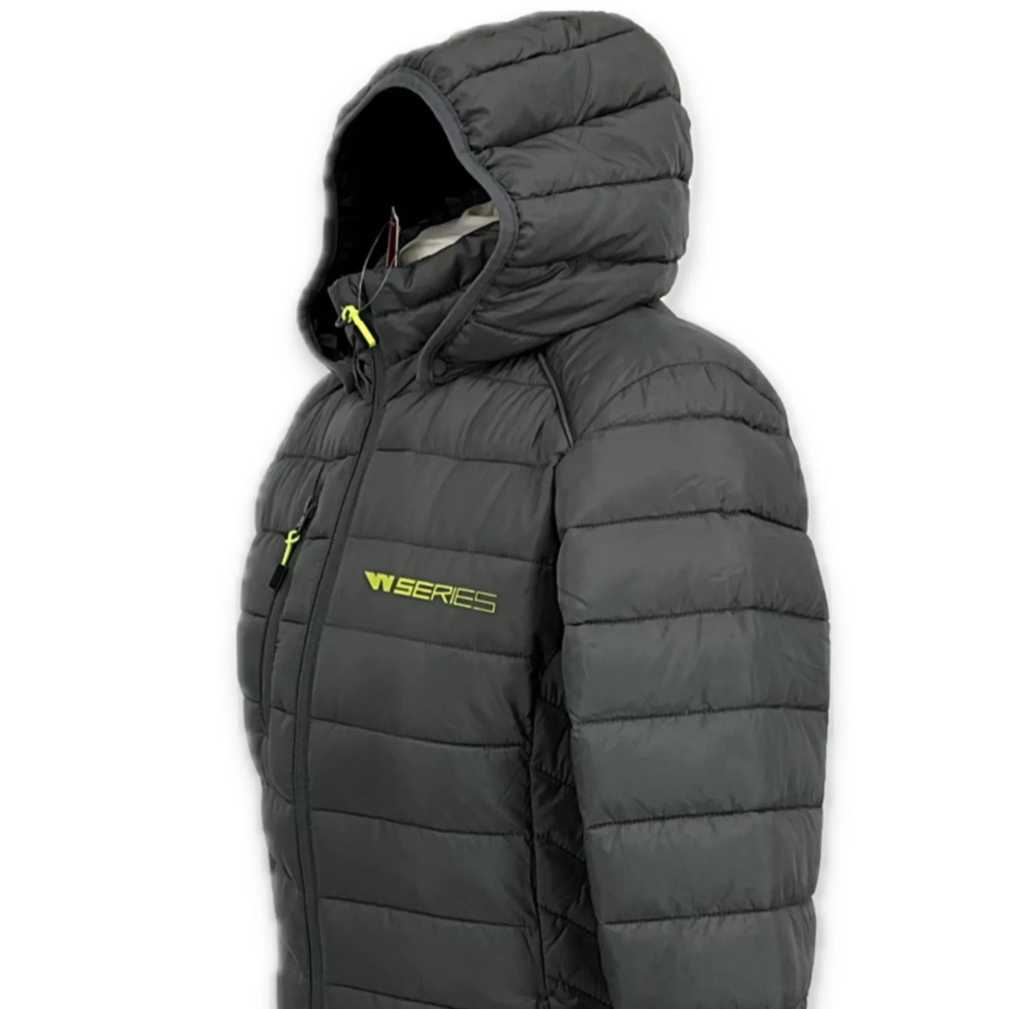 Women's W-Series World Championship Official Team Issue Clique Hudson Hooded Coat-Grey