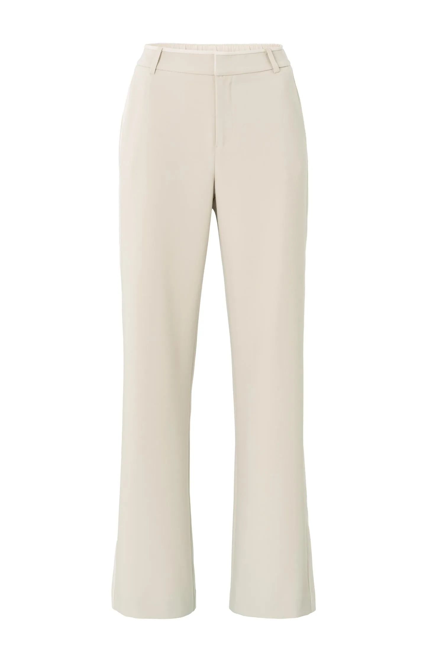 Woven trousers with wide legs and side stripe details