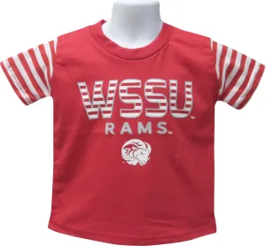 WSSU Stripe Sleeve Tee