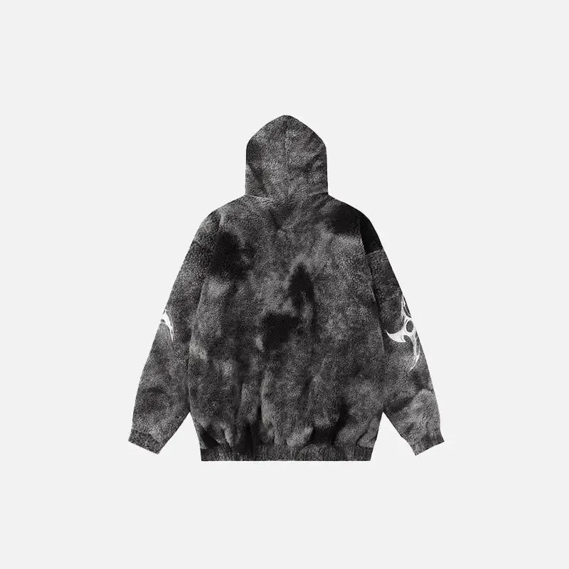 Y2K Soft Hooded Fleece Winter Jacket for Cozy Style