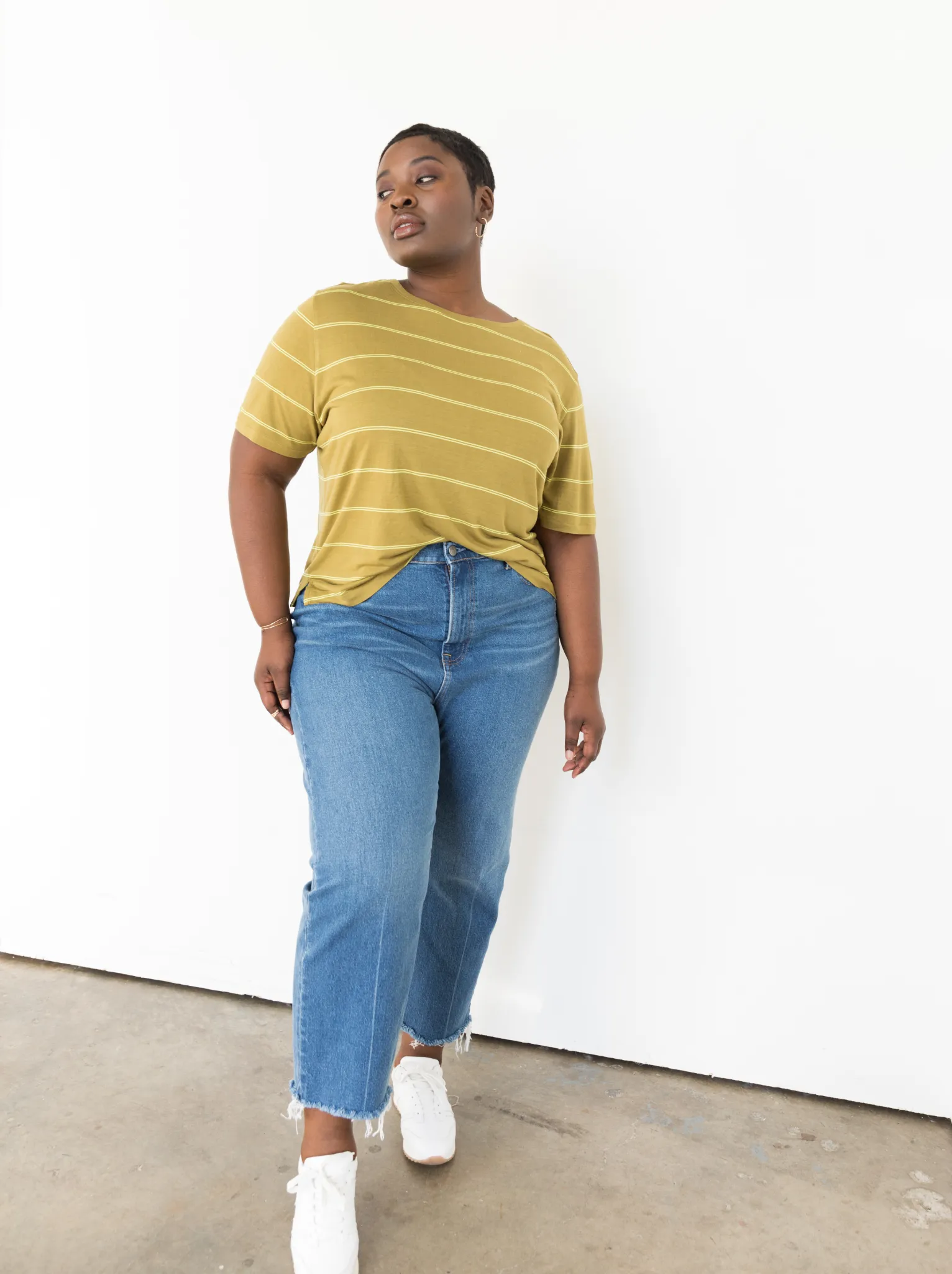 Zoe Drapey Boyfriend Tee
